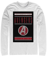 Marvel Men's Avengers Endgame Stronger Together, Long Sleeve T-shirt