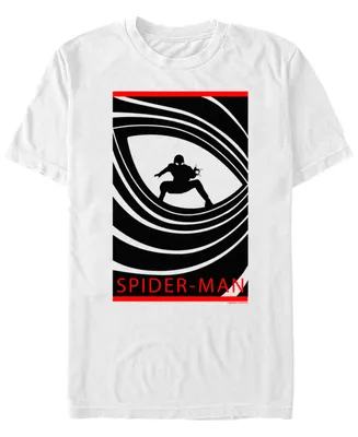 Marvel Men's Spider-Man Far From Home Eye of the Spider, Short Sleeve T-shirt