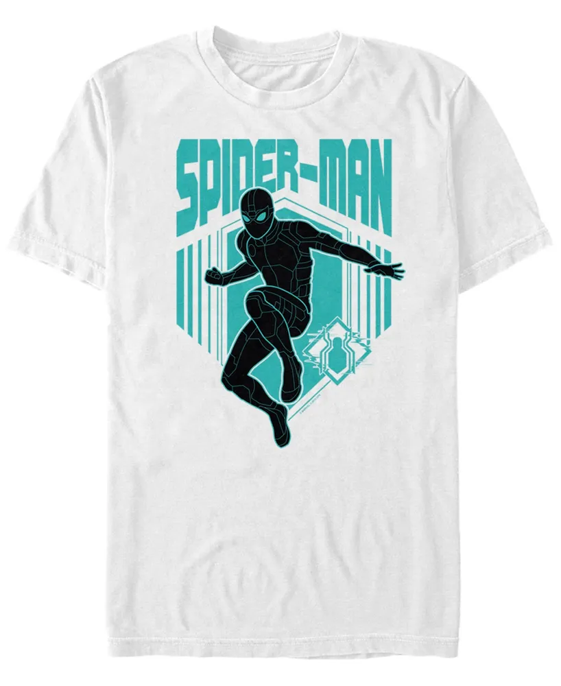 Marvel Men's Spider-Man Far From Home Stealth Jump, Short Sleeve T-shirt