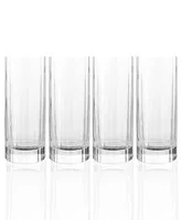 Luigi Bormioli Bach 16.25 Oz Beverage Glasses, Set of 4