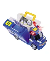 Dickie Toys Push and Play SoS Police Patrol Car