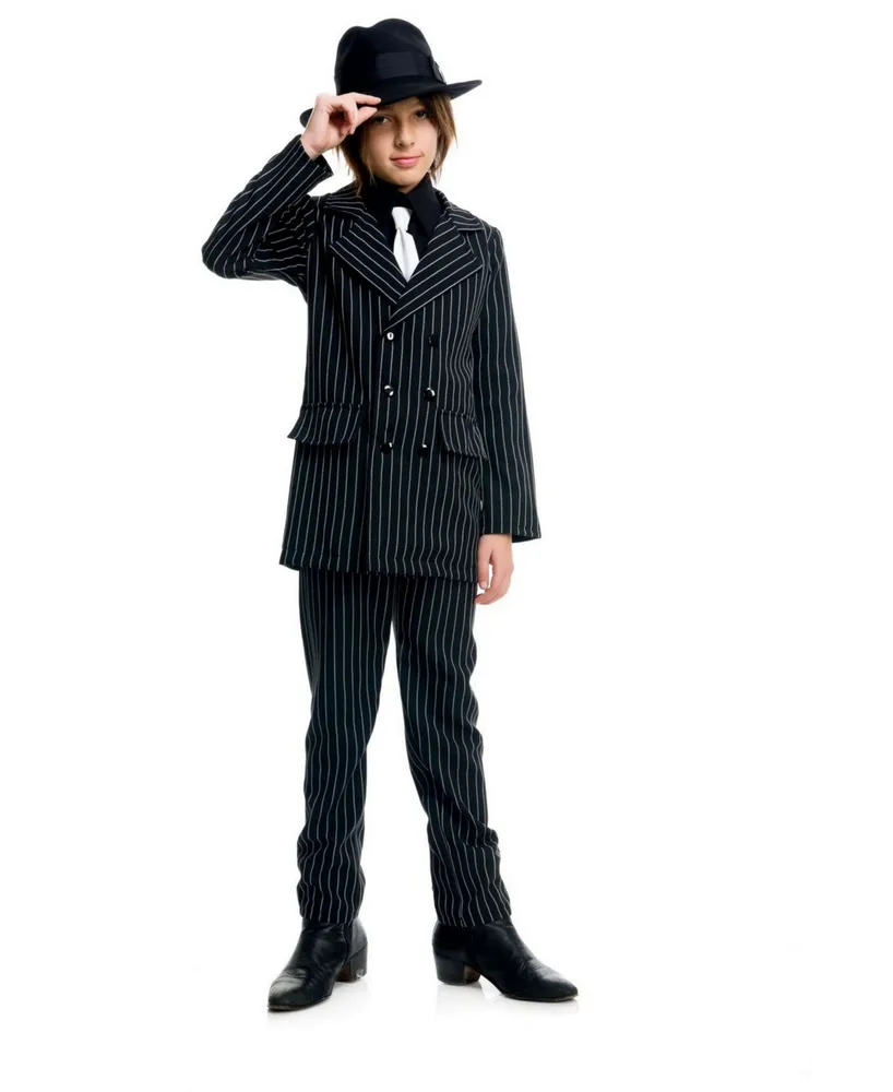 BuySeasons Big Boys Gangster Suit Costume