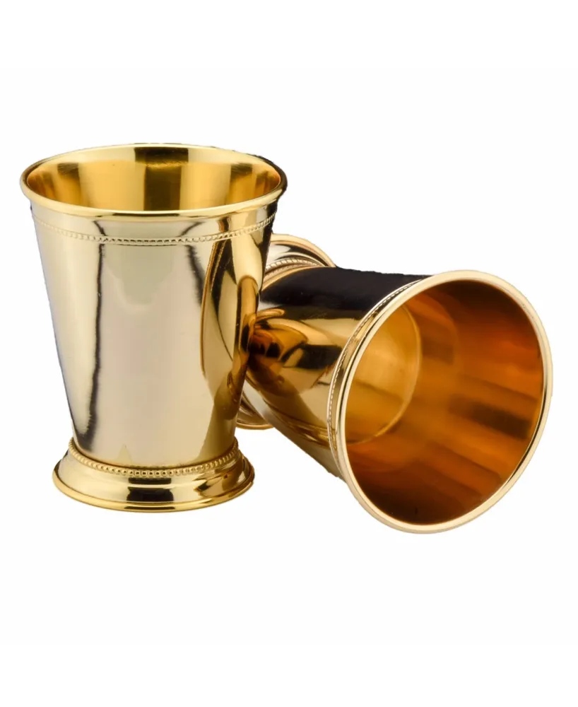 Prince of Scots 24K Gold Plate Mint Julep Cup