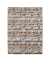 Scott Living Expressions Kaleidoscopic Denim 5'3" x 7'10" Area Rug