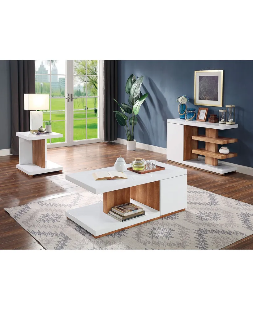 Jasmino Open Shelf End Table