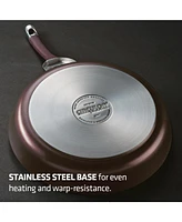 Circulon Symmetry Merlot 2-Pc. Hard-Anodized Non-Stick French Skillet Set