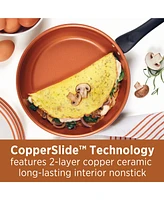 Farberware Glide Copper Ceramic Nonstick 10" Skillet