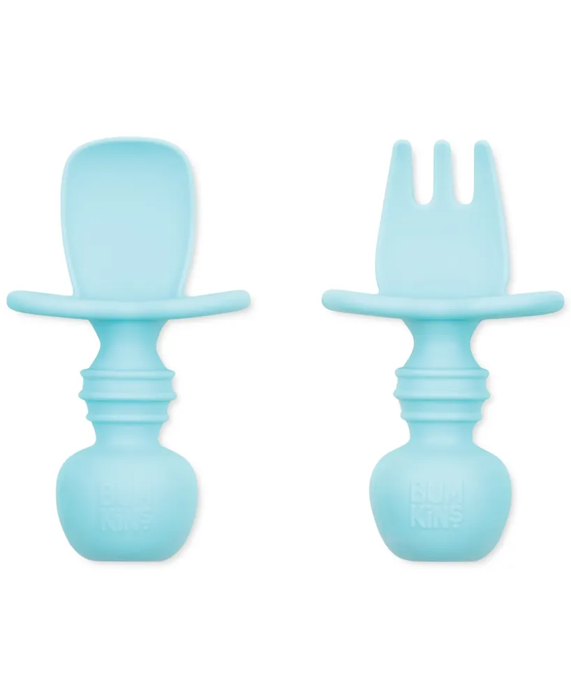 Bumkins Baby Boys or Girls Silicone Chewtensils