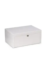 Bey-Berk Lacquer Large Jewelry Chest with Multi-Compartment Storage