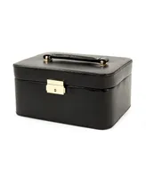 Bey-Berk Lizard Debossed Jewelry Box