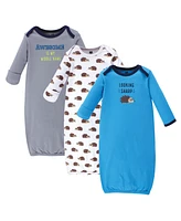 Hudson Baby Baby Girl Cotton Gowns