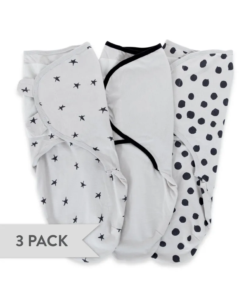 Ely's & Co. Adjustable Swaddle Small 0-3 Months 3 Pack