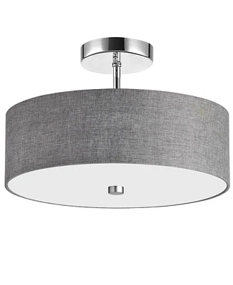 Dainolite 3 Light Incandescent Semi Flush Mount