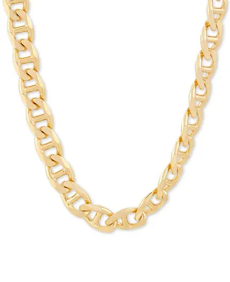 Mariner Link 24" Chain Necklace in 18k Gold-Plated Sterling Silver
