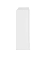 Southern Enterprises Morrigan Mirrored Electric Fireplace