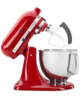 KitchenAid Artisan Series Bundle 5-Quart Tilt-Head Stand Mixer with Flex Edge Beater KSM150FE
