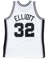 Mitchell & Ness Men's Sean Elliott San Antonio Spurs Hardwood Classic Swingman Jersey