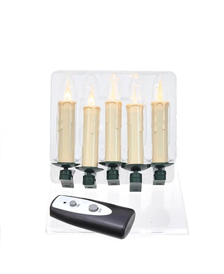 Kurt Adler Battery-Operated 5-Light Warm White Led Candle Light