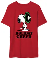 Snoopy Holiday Cheer Men's Graphic T-Shirt - Mens T