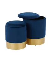 Marla Ottoman 2pc Set