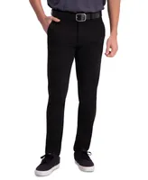 Haggar Men's Active Series Slim-Fit Stretch Solid Casual Pants