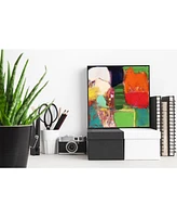 Giant Art 30" x 30" Heart Chambers Art Block Framed Canvas