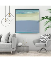 Giant Art 20" x 20" Coast I Art Block Framed Canvas