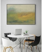 Giant Art 32" x 24" Hillside I Art Block Framed Canvas