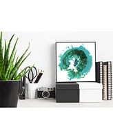 Giant Art 30" x 30" Geode Abstract I Art Block Framed Canvas