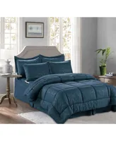 Elegant Comfort Bamboo Pinted Comforter Sets