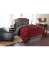 Elegant Comfort Reversible Down Alternative Comforter Sets