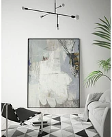 Giant Art 40" x 30" Joule Iii Art Block Framed Canvas