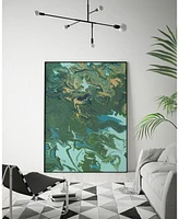 Giant Art 24" x 18" Rambling Sage I Art Block Framed Canvas