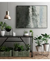 Giant Art 14" x 11" Ii Art Block Framed Canvas