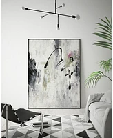 Giant Art 32" x 24" Magic Energy Ii Art Block Framed Canvas
