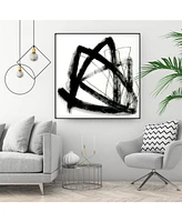 Giant Art 30" x 30" Tessellation Ix Art Block Framed Canvas