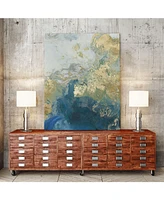 Giant Art 36" x 24" Ocean Splash Ii Museum Mounted Canvas Print