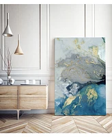 Giant Art 32" x 24" Ocean Splash I Museum Mounted Canvas Print