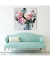 Giant Art 30" x 30" Bouquet Ii Museum Mounted Canvas Print