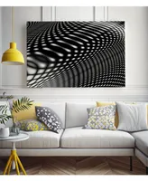 Giant Art 28" x 22" Interference Iv Museum Mounted Canvas Print