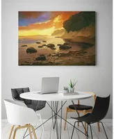 Giant Art 36" x 24" July Evening I Museum Mounted Canvas Print