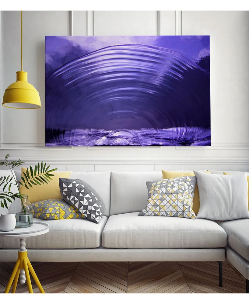 Giant Art 20" x 16" Ripple Museum Mounted Canvas Print