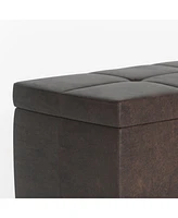 Castleford Transitional Rectangle Storage Ottoman