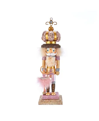 Kurt Adler 14-Inch Hollywood Ballet and Crown Nutcracker