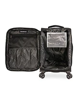 Brookstone Harbor 21" Softside Carry-On Luggage with Charging Port