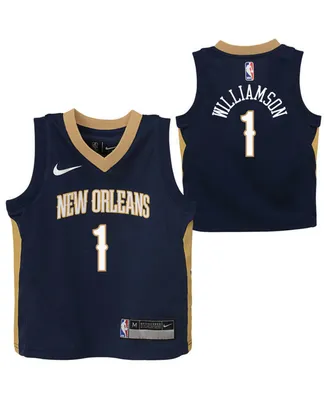 Nike Little Boys Zion Williamson New Orleans Pelicans Icon Replica Jersey