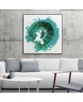 Giant Art Geode Abstract I Art Block Framed Canvas