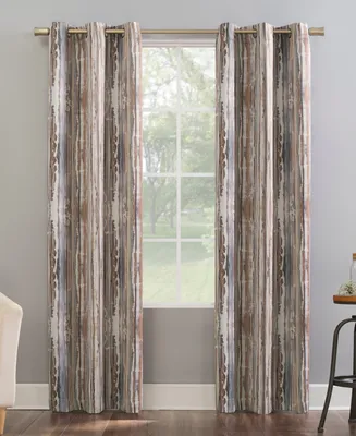 Allegory Abstract Painting Blackout Grommet Curtain Panel