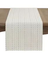 Saro Lifestyle Square Stitched Tablecloth