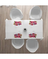 Ambesonne Shabby Flora Place Mats, Set of 4